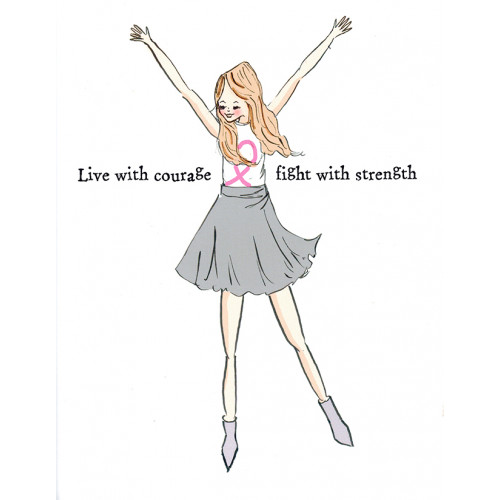  
Choose Your Gift Card: Live with Courage - by Heather Stillufsen